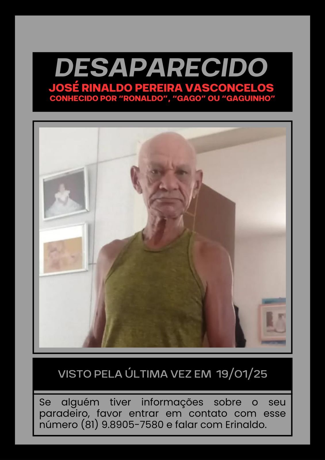 José Rinaldo Pereira de Vasconcelos 